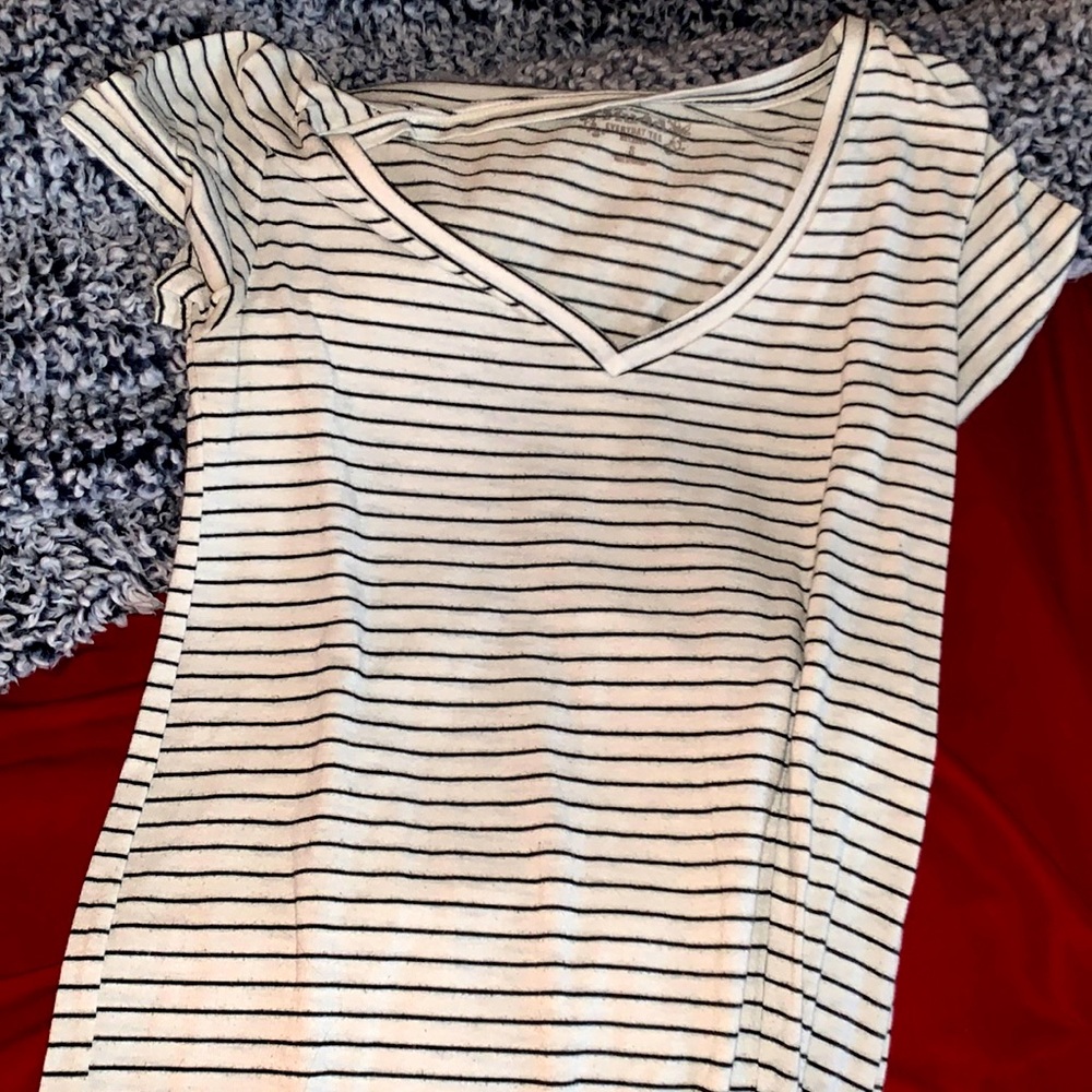 Size small, brand mudd, black and white strips